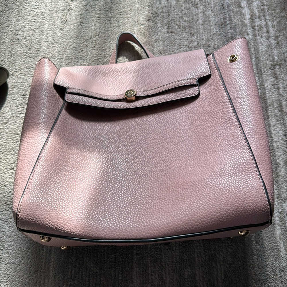 Pink mini backpack